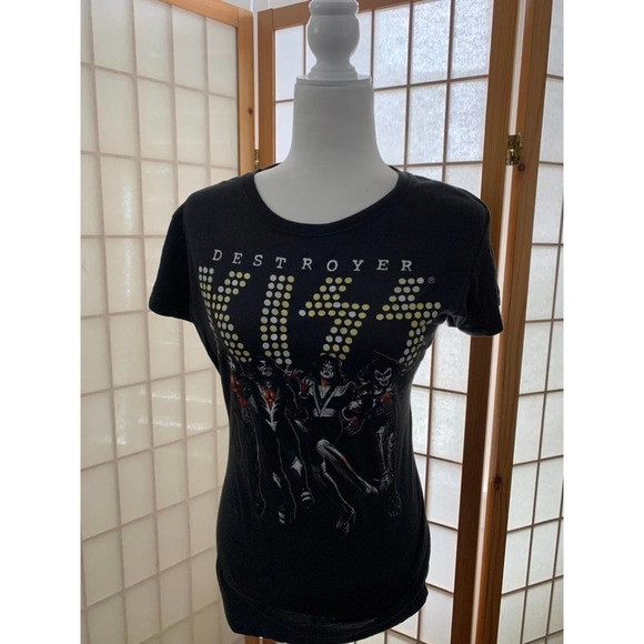Tops - Kiss tshirt classic rock